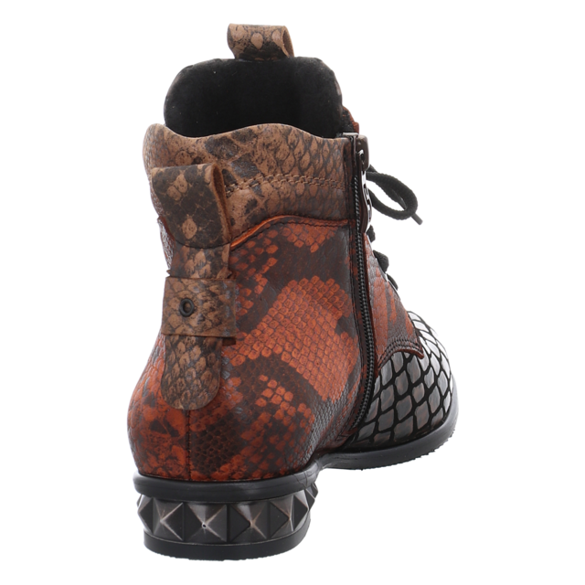 Simen - 7003A SCHWARZ ORANGE - 7003A SCHWARZ ORANGE - schwarz orange - Stiefeletten