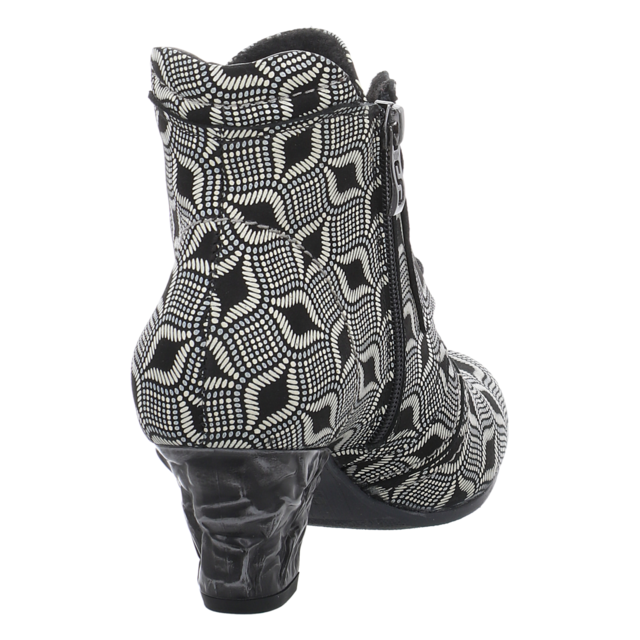 Simen - 8672A SCHWARZ BEIGE - 8672A SCHWARZ BEIGE - schwarz beige - Stiefeletten