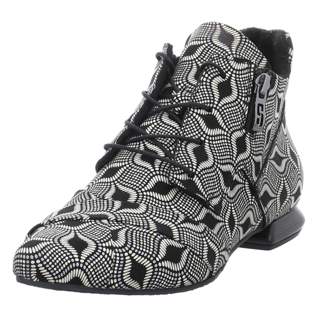 Simen - 8675A SCHWARZ BEIGE - 8675A SCHWARZ BEIGE - schwarz beige - Stiefeletten