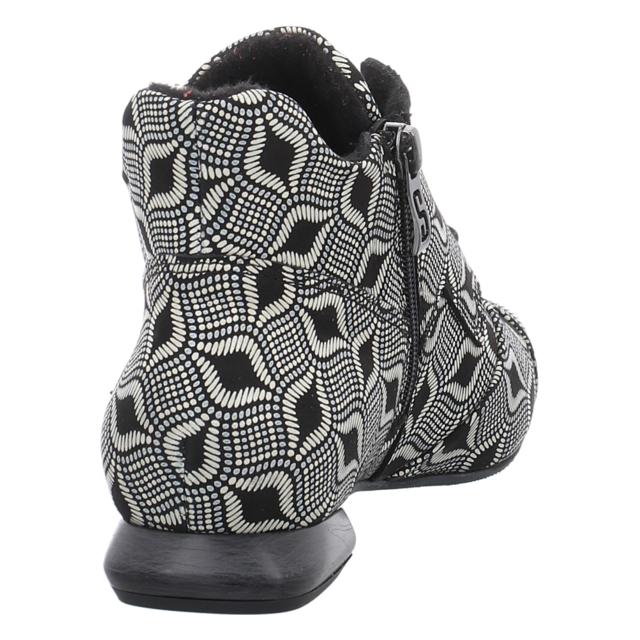 Simen - 8675A SCHWARZ BEIGE - 8675A SCHWARZ BEIGE - schwarz beige - Stiefeletten