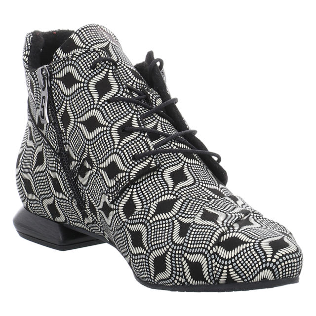 Simen - 8675A SCHWARZ BEIGE - 8675A SCHWARZ BEIGE - schwarz beige - Stiefeletten
