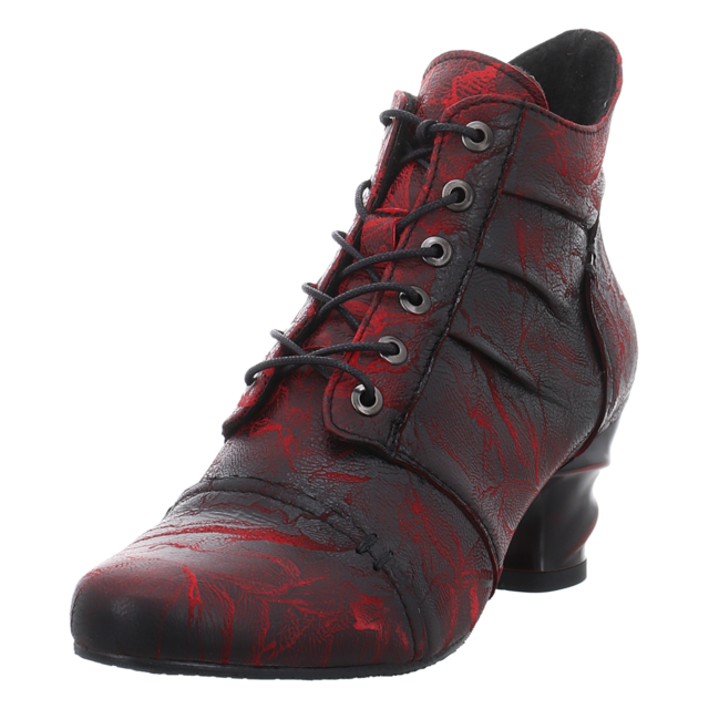 Simen - 7842A SCHWARZ ROT - 7842A SCHWARZ ROT - schwarz rot - Stiefeletten