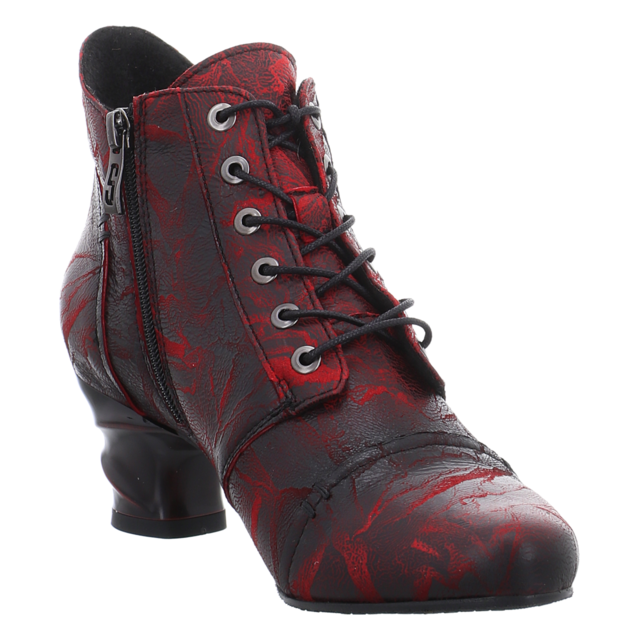 Simen - 7842A SCHWARZ ROT - 7842A SCHWARZ ROT - schwarz rot - Stiefeletten
