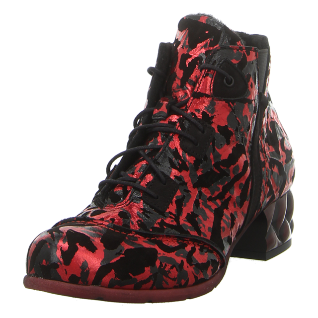 Simen - 5224A SCHWARZ/ROT - 5224A SCHWARZ/ROT - schwarz/rot - Stiefeletten
