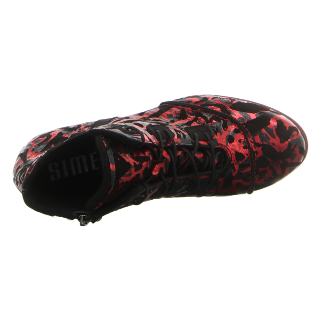 Simen - 5224A SCHWARZ/ROT - 5224A SCHWARZ/ROT - schwarz/rot - Stiefeletten