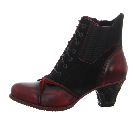 Stiefeletten - Simen - weinrot schwarz