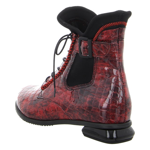 Simen - 6401A SCHWARZ ROT - 6401A SCHWARZ ROT - schwarz rot - Stiefeletten
