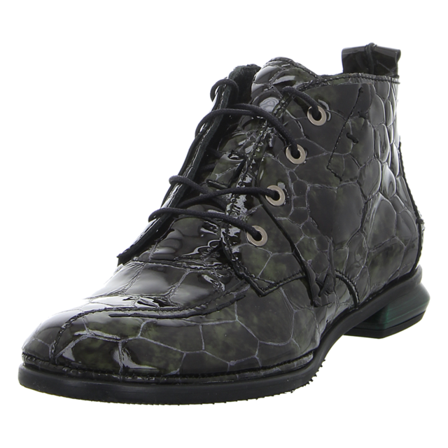 Simen Damen Schnürschuhe Blau - Wildleder Mit 2 Cm Blockabsatz