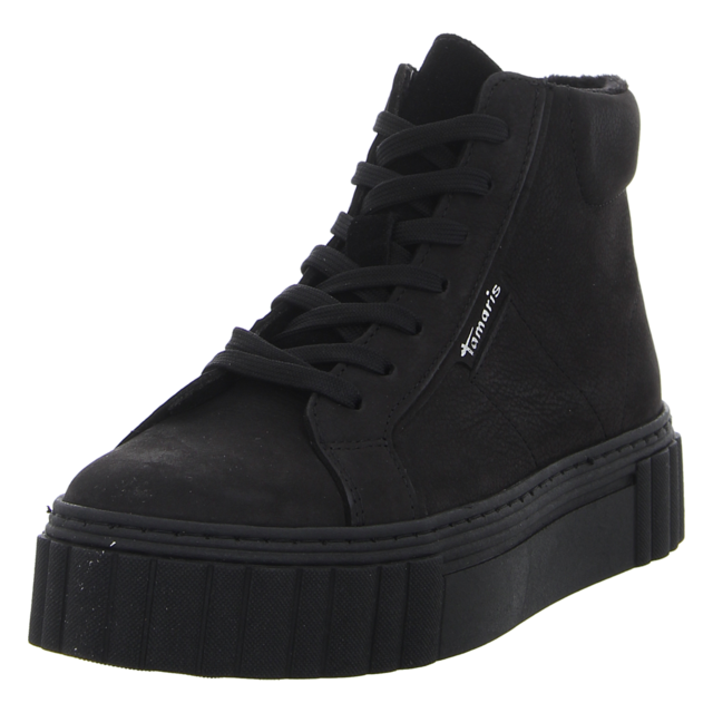 Tamaris - 1-1-25227-41-090 - 1-1-25227-41-090 - black/leopard - Stiefeletten