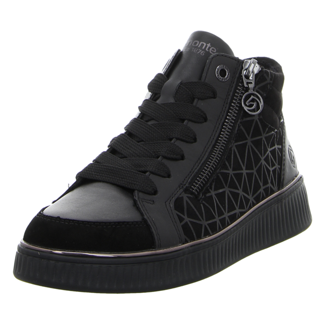 Remonte - D2E70-00 - D2E70-00 - schwarz - Sneaker