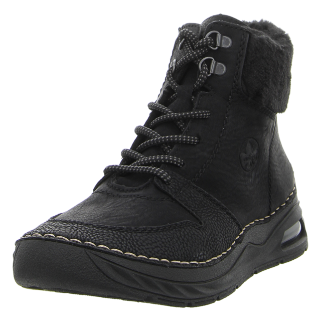 Rieker - 44555-00 - 44555-00 - schwarz - Stiefeletten
