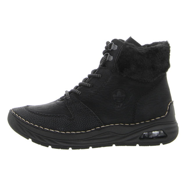 Rieker - 44555-00 - 44555-00 - schwarz - Stiefeletten