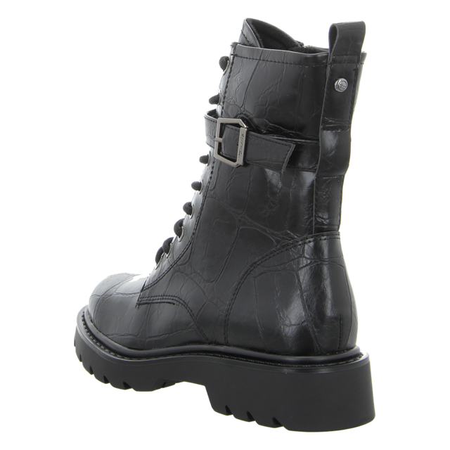 Tamaris - 1-25228-45-028 - 1-25228-45-028 - black croco - Stiefeletten