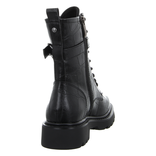 Tamaris - 1-25228-45-028 - 1-25228-45-028 - black croco - Stiefeletten