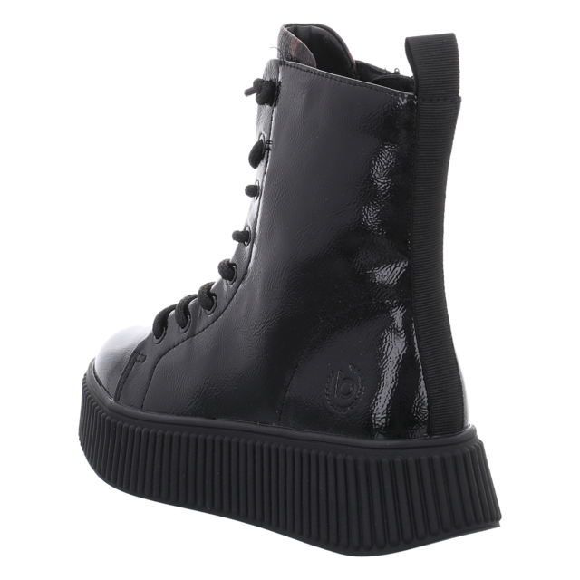 Bugatti - 435-AXC30-5769-1082 - 435-AXC30-5769-1082 - black/animal print - Stiefeletten