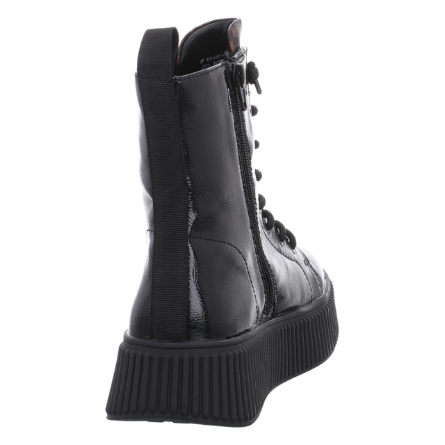 Bugatti - 435-AXC30-5769-1082 - 435-AXC30-5769-1082 - black/animal print - Stiefeletten