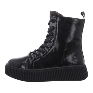 Stiefeletten - Bugatti - black/animal print