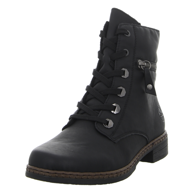 Rieker - 75142-01 - 75142-01 - schwarz - Stiefeletten