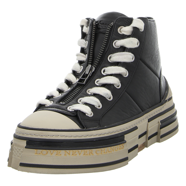 Rebecca White - VT22A-1 LEATHER BLACK - VT22A-1 LEATHER BLACK - black - Sneaker