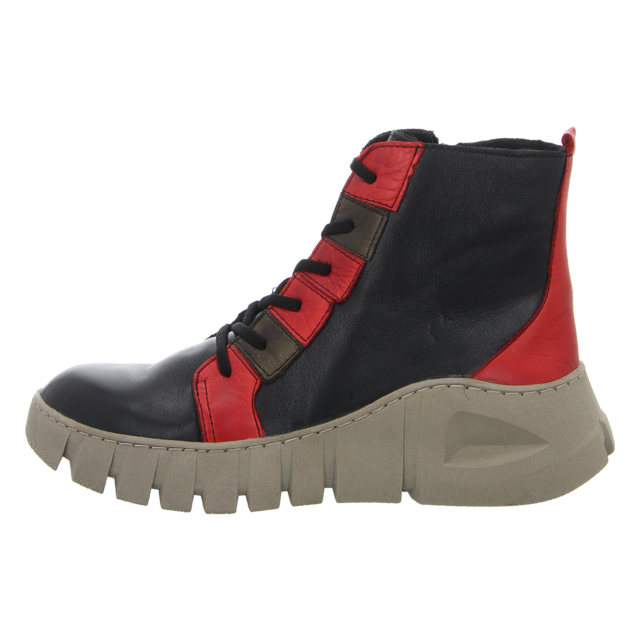 Gemini - 033317-02/956 - 033317-02/956 - schwarz/rot/grn - Stiefeletten