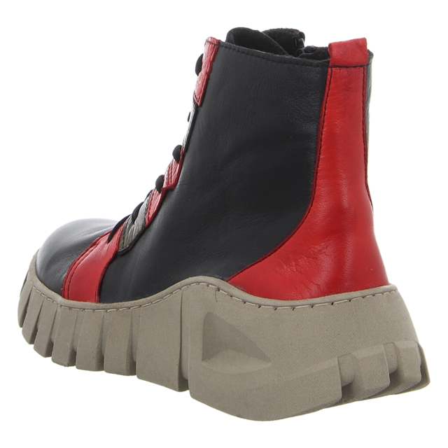 Gemini - 033317-02/956 - 033317-02/956 - schwarz/rot/grn - Stiefeletten