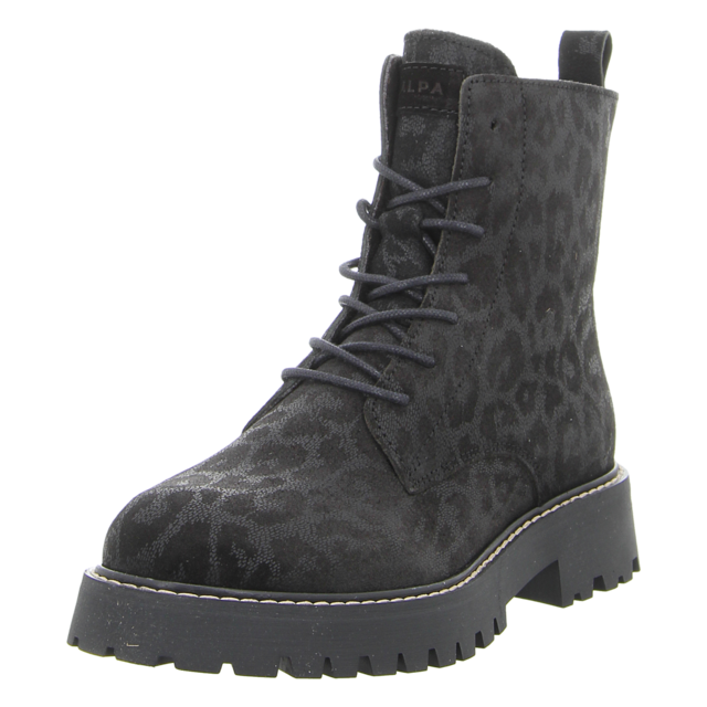 Palpa - F-8280 LEOPARD BLACK - Rivera - black - Stiefeletten