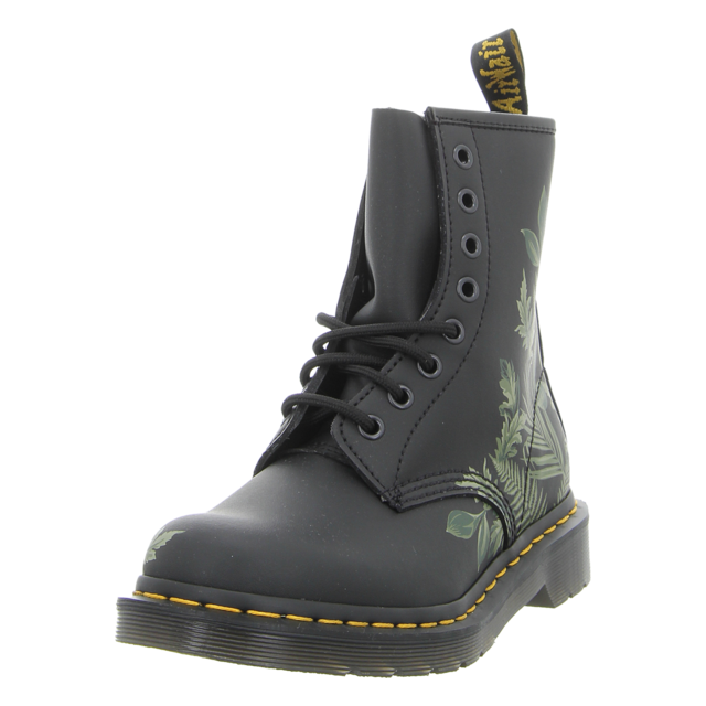Dr. Martens - 42323001 - 1460 Evergreen - black+green genix - Stiefeletten