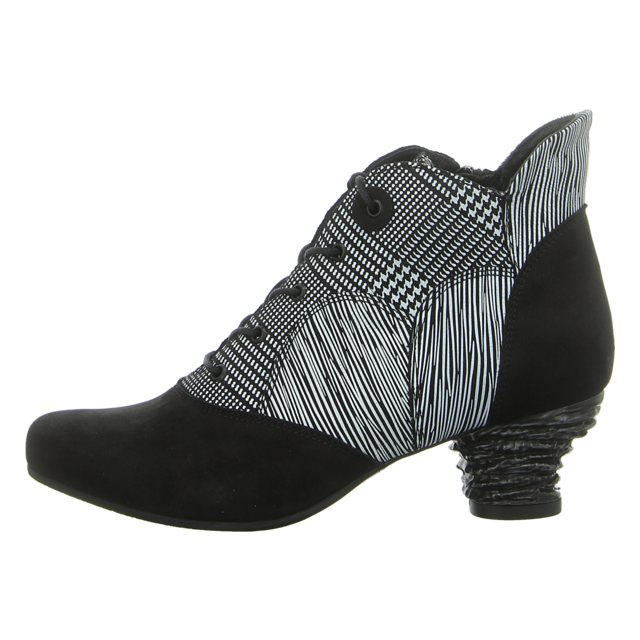 Simen - 3060A SCHWARZ/WEISS - 3060A SCHWARZ/WEISS - schwarz/weiss - Stiefeletten