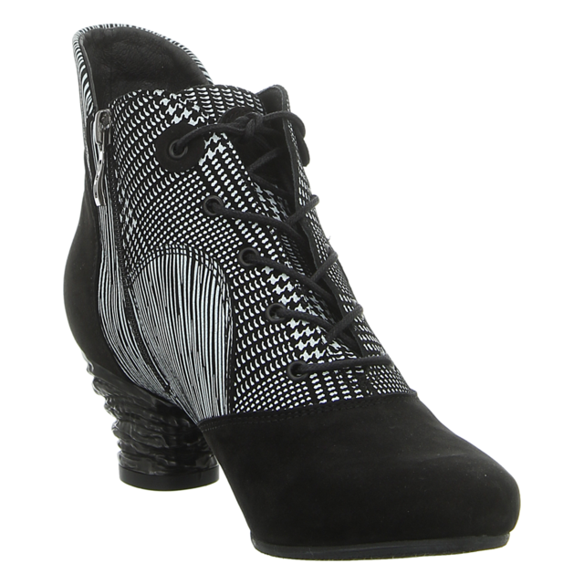 Simen - 3060A SCHWARZ/WEISS - 3060A SCHWARZ/WEISS - schwarz/weiss - Stiefeletten