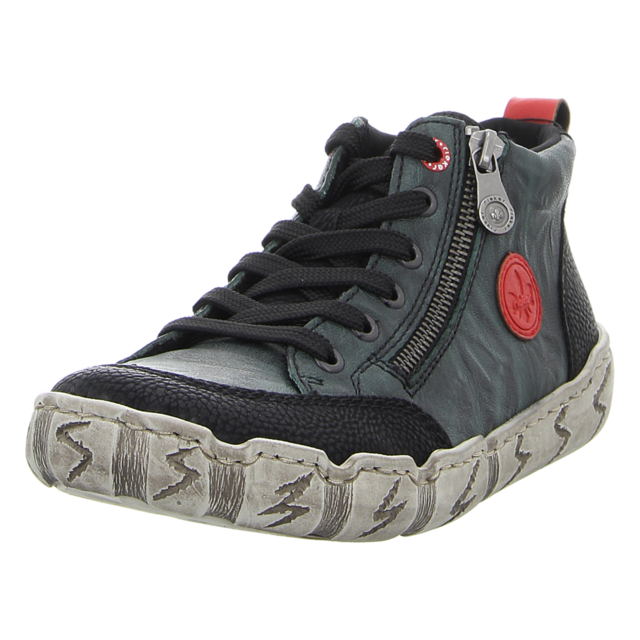 Rieker - L0306-54 - L0306-54 - grn kombi - Stiefeletten