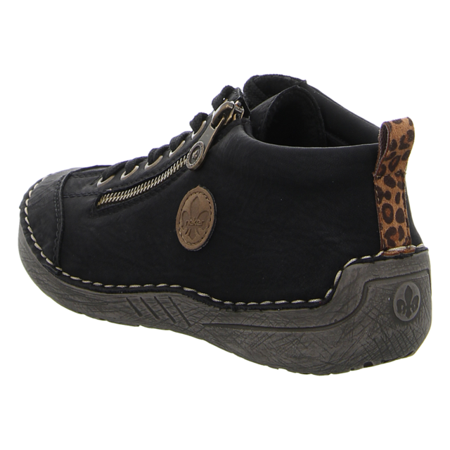 Rieker - 52514-00 - 52514-00 - schwarz - Stiefeletten