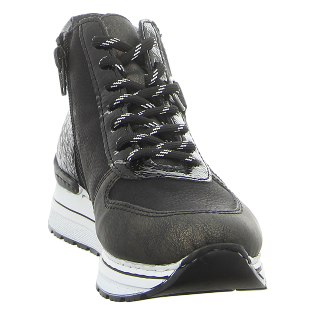 Rieker - N6942-90 - N6942-90 - schwarz - Schnrschuhe