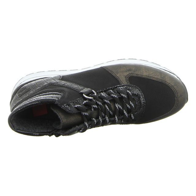 Rieker - N6942-90 - N6942-90 - schwarz - Schnrschuhe