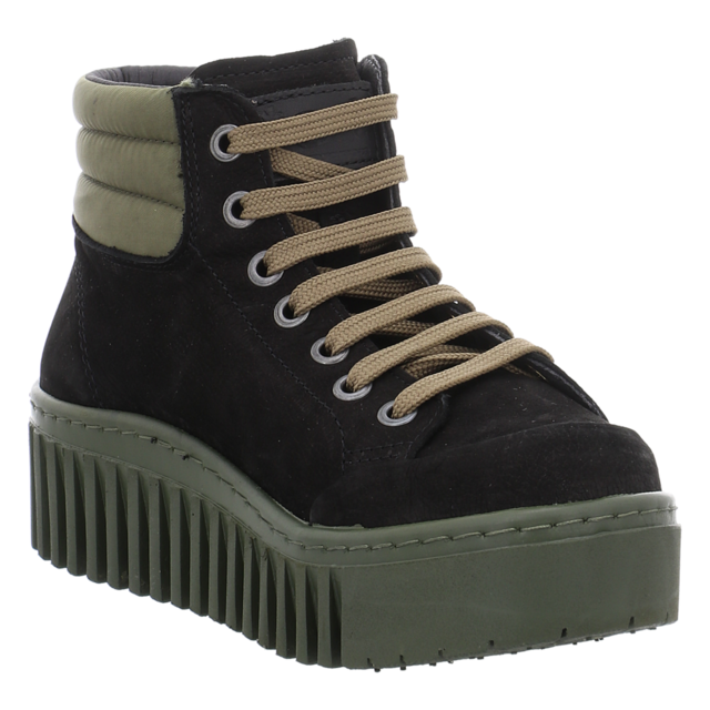 Art - 1532 BLACK-KAKI - Brighton - black-kaki - Stiefeletten