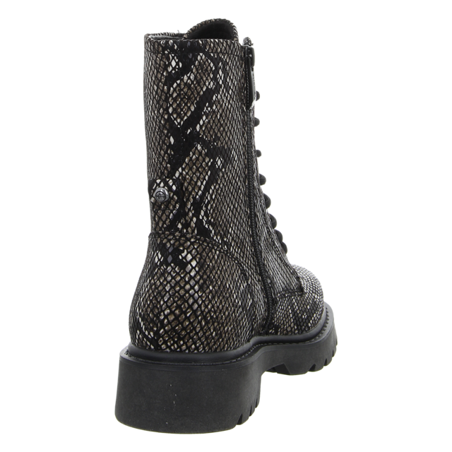Tamaris - 1-25918-43-073 - 1-25918-43-073 - black snake - Stiefeletten