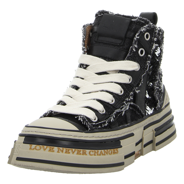 Rebecca White - W16-8B PAYAT GLITTER - W16-8B PAYAT GLITTER - payat blackglitter - Sneaker
