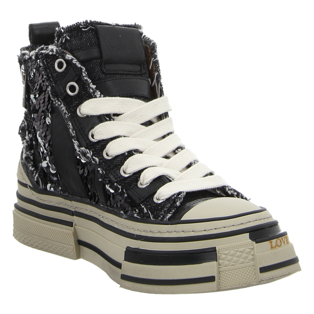 Rebecca White - W16-8B PAYAT GLITTER - W16-8B PAYAT GLITTER - payat blackglitter - Sneaker