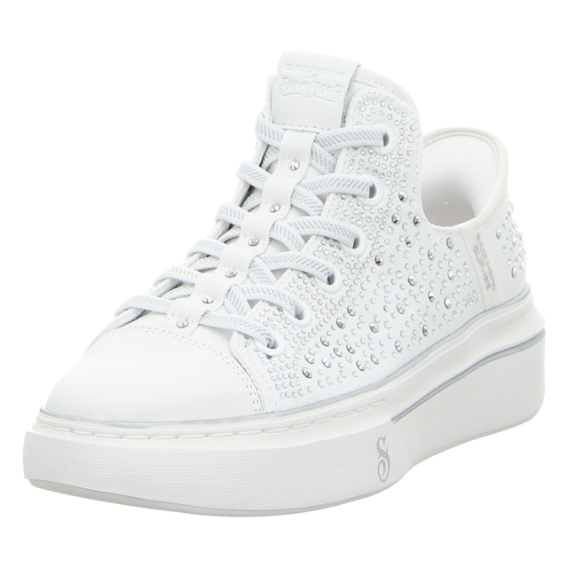 Skechers - 186005 WHT - Snoop One - white rhinestone - Sneaker