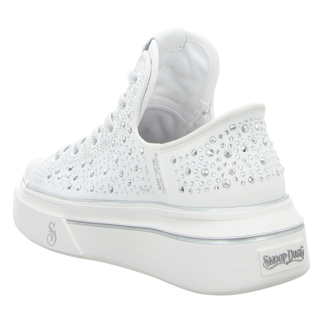 Skechers - 186005 WHT - Snoop One - white rhinestone - Sneaker