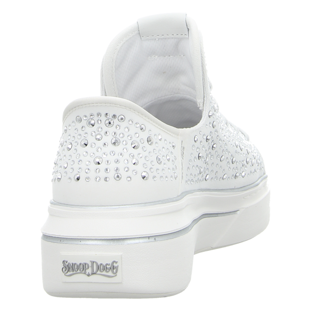 Skechers - 186005 WHT - Snoop One - white rhinestone - Sneaker