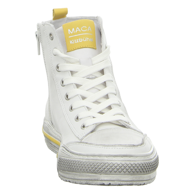 MACA Kitzbühel - 2931 WHITE YELLOW - 2931 WHITE YELLOW - white yellow - Sneaker
