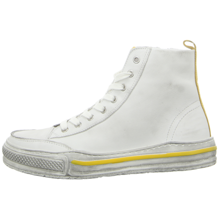 Sneaker - MACA Kitzbühel - white yellow