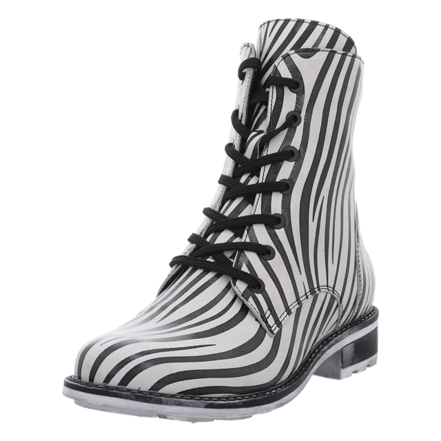 Simen - 8561A WEISS SCHWARZ - 8561A WEISS SCHWARZ - weiss schwarz - Stiefeletten