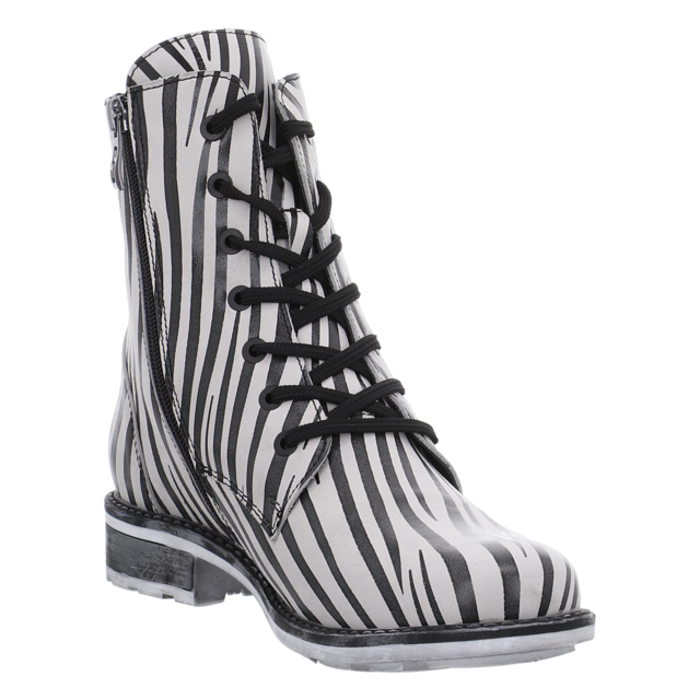 Simen - 8561A WEISS SCHWARZ - 8561A WEISS SCHWARZ - weiss schwarz - Stiefeletten