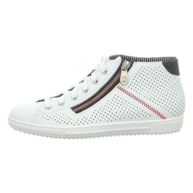 kans Nadeel Snazzy Rieker Damen Sneaker in weiß | Schuhfachmann