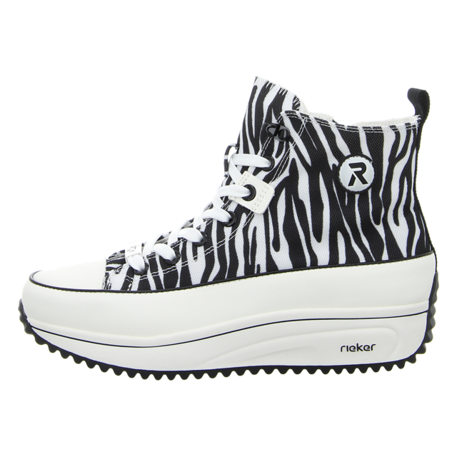 Rieker - 90010-80 - 90010-80 - weiss kombi - Stiefeletten