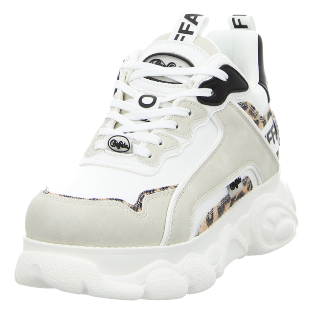 Buffalo - 1636680 - CLD Chai - white/beige/leo - Sneaker