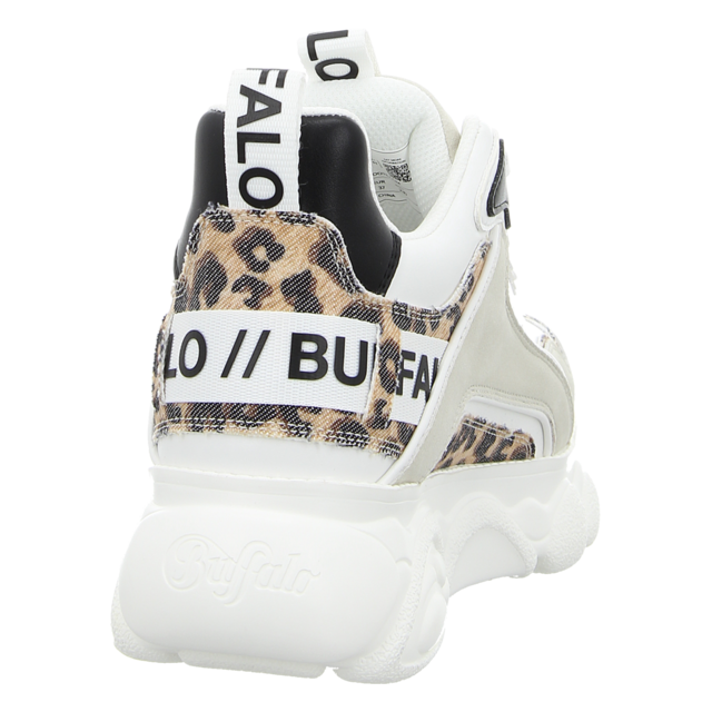 Buffalo - 1636680 - CLD Chai - white/beige/leo - Sneaker