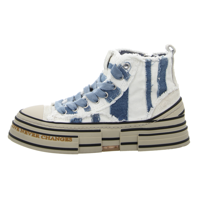 Rebecca White - V02L-3A WHITE+BLUE - V02L-3A WHITE+BLUE - white + blue - Sneaker