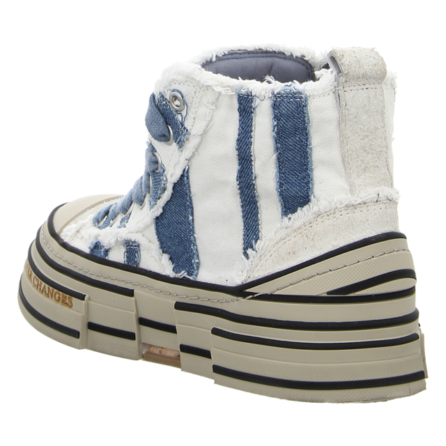 Rebecca White - V02L-3A WHITE+BLUE - V02L-3A WHITE+BLUE - white + blue - Sneaker